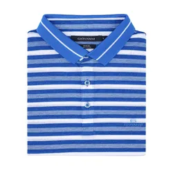 Áo Polo Nam Giovanni Polo Shirt UT314-BU Kẻ Xanh Trắng Size XL