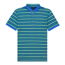 Áo Polo Nam Giovanni Polo Shirt UT314-GR Kẻ Xanh Lá