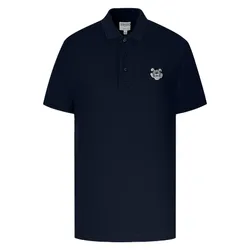 Áo Polo Nam Kenzo With Black Tiger Logo Embroidered PF665PO0014BA 77 Màu Xanh Navy