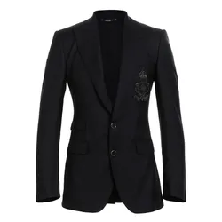 Áo Vest Nam Dolce & Gabbana D&G Blazer Màu Đen Size 44