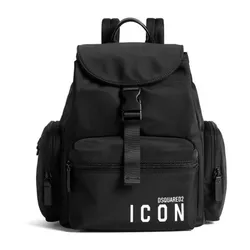 Balo Nữ Dsquared2 Icon Nylon Backpack BPW003011703199M436 Màu Đen