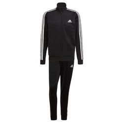 Bộ Thể Thao Adidas Primegreen Essentials 3-Stripes Track Suit GK9651 Màu Đen Size M