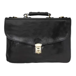 Cặp Xách Tay Nam Medici Of Florence 4000 - Black Màu Đen