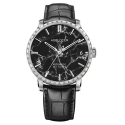 Đồng Hồ Nam Agelocer Automatic Mechanical Watch 5902E1 Màu Đen 