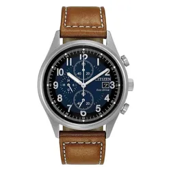 Đồng Hồ Nam Citizen Eco-Drive CA0621-05L Màu Xanh Nâu