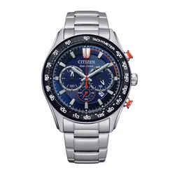 Đồng Hồ Nam Citizen Eco-Drive Chronograph CA4486-82L Màu Bạc Xanh Lam