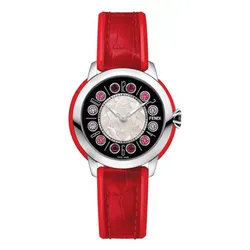 Đồng Hồ Nam Fendi Ishine Watch F136031573T01 Size 38mm Màu Đỏ