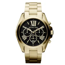 Đồng Hồ Nam Michael Kors Gold-Tone Bradshaw Watch MK5739 Màu Vàng Gold