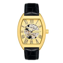 Đồng Hồ Nam Thomas Earnshaw Automatic Watch ES-8148 Màu Đen/Vàng 