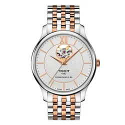 Đồng Hồ Nam Tissot Automatic Tradition Powermatic 80 T063.907.22.038.01 Màu Trắng Bạc