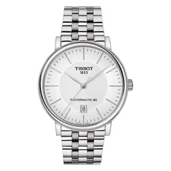 Đồng Hồ Nam Tissot Carson Powermatic 80 T122.407.11.031.00 Màu Bạc