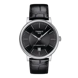 Đồng Hồ Nam Tissot Carson Powermatic 80 T122.407.16.051.00 Màu Đen