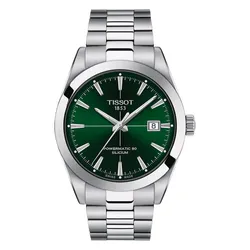 Đồng Hồ Nam Tissot Gentleman Powermatic 80 Silicium T127.407.11.091.01 Màu Xanh Bạc