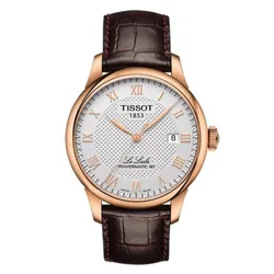 Đồng Hồ Nam Tissot Le Locle Powermatic 80 T006.407.36.033.00 Màu Nâu Vàng