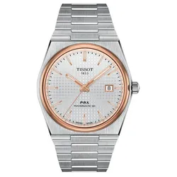 Đồng Hồ Nam Tissot Prx Powermatic 80 T137.407.21.031.00 Màu Trắng Bạc