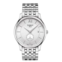 Đồng Hồ Nam Tissot Tradition Automatic Small Second  Watch T063.428.11.038.00 Màu Bạc