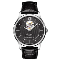 Đồng Hồ Nam Tissot Tradition Powermatic 80 T063.907.16.058.00 Màu Đen