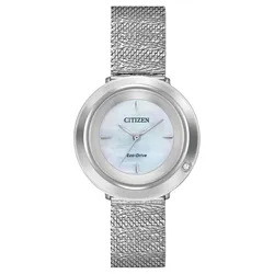 Đồng Hồ Nữ Citizen Eco-Drive EM0640-58D L Ambiluna Màu Bạc