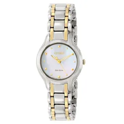 Đồng Hồ Nữ Citizen Eco Drive Watch EM0284-51N Màu Vàng Bạc