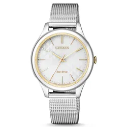 Đồng Hồ Nữ Citizen Eco Drive Watch EM0504-81A Màu Bạc
