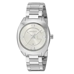 Đồng Hồ Nữ Gucci GG2570 Watch YA142502 Màu Bạc 