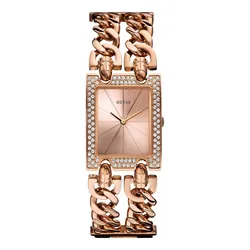 Đồng Hồ Nữ Guess Brilliance on Links Women’s U0072L3 Màu Vàng Hồng 