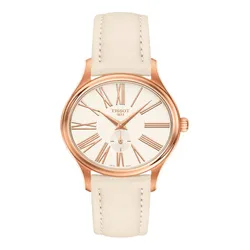 Đồng Hồ Nữ Tissot Bella Ora T103.310.36.013.00 Màu Kem Vàng Hồng