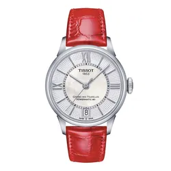 Đồng Hồ Nữ Tissot Chemin Des Tourelles Powermatic 80 T099.207.16.118.00 Màu Bạc Đỏ