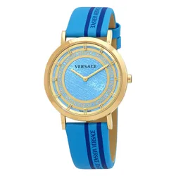 Đồng Hồ Nữ Versace New Generation Quartz Watch VE3M00222 Màu Xanh Blue 