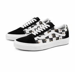 Giày Sneakers Vans Old Skool Bee Check VN0A3WKT9EH Màu Đen Trắng Size 37
