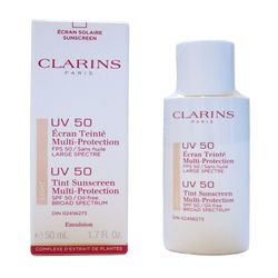 Kem Chống Nắng Clarins UV 50 Multi-Protection Tint Sunscreen SPF50 50ml