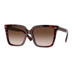 Kính Mát Nữ Valentino Sunglasses VA 4098 518913 Màu Nâu Havana