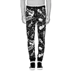 Quần Nỉ Nam Dolce & Gabbana D&G Màu Đen Trắng Size 44