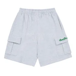 Quần Short Acmé De La Vie ADLV Logo Melange  Màu Ghi