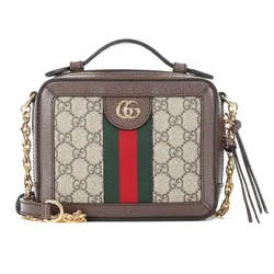Túi Đeo Chéo Nữ Gucci Ophidia GG Mini Shoulder Bag 602576-K05NB-8745 Màu Nâu Be