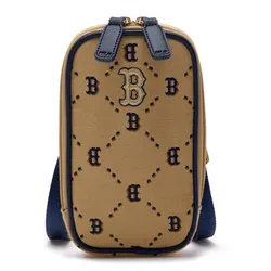 Túi Đeo Chéo Trẻ Em MLB Dia Monogram Mini Crossbag Boston Red Sox 7ACRMD94N-43BGS Màu Nâu