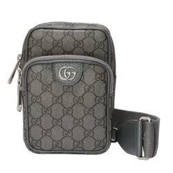 Túi Đeo Vai Unisex Gucci Ophidia GG Mini Bag 752565UULHK8576 Màu Xám Đen