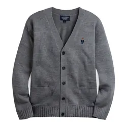 Áo Cardigan WHOAU Steve Vsneck WHCKD4901U Màu Xám