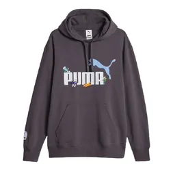 Áo Hoodie Nam Puma X The Smurfs Graphic 62219113 Màu Xám Đậm