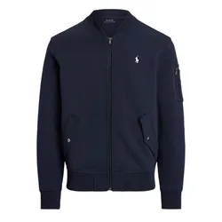 Áo Khoác Bomber Nam Ralph Lauren Double-Knit Bomber 1521003 Màu Navy Size XS