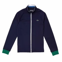Áo Khoác Nam Lacoste Men's Sport Zip-Up Golf Jacket SH0847 - FR0 Màu Xanh Navy Size 2