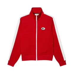 Áo Khoác Nam Lacoste Regular Fit High-Neck Zip-Up Sweatshirt SH9664 – 240 Màu Đỏ Size 3