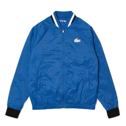 Áo Khoác Nam Lacoste Sport Water-Resistant Teddy Jacket BH0846 CRR Màu Xanh Dương Size 48