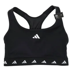 Áo Ngực Thể Thao Nữ Adidas Powerreact Training Medium Support Tech Fit Bra HN7273 Màu Đen Size S