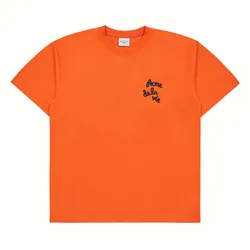 Áo Phông Acmé De La Vie ADLV Embossing Script Tshirt Màu Cam