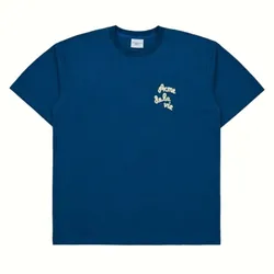 Áo Phông Acmé De La Vie ADLV Embossing Script Tshirt Màu Xanh Size 1