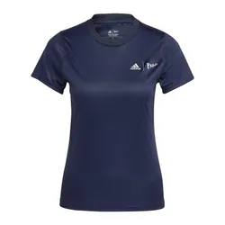 Áo Phông Thể Thao Nữ Adidas Parley Runing Tshirt HR6987 Màu Xanh Đen Size XS