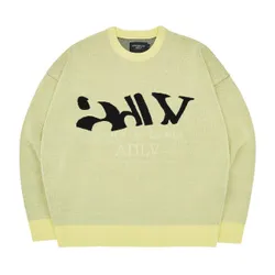 Áo Nỉ Sweater Acmé De La Vie ADLV Big Cutting Màu Vàng
