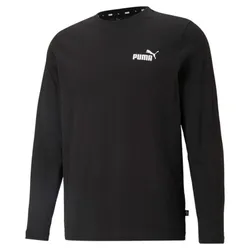 Áo Thun Dài Tay Nam Puma Essential Small Logo Longsleeve Tee 589027 Màu Đen Size S
