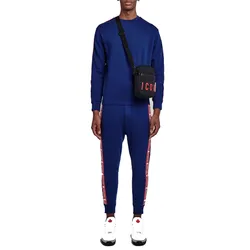 Bộ Quần Áo Nỉ Nam Dsquared2  Logo Tape Sweatpants  Màu Xanh Size S